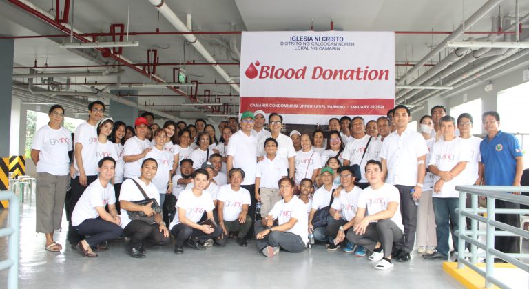 INC Giving in Caloocan North: 114 bags of blood donated to hospital