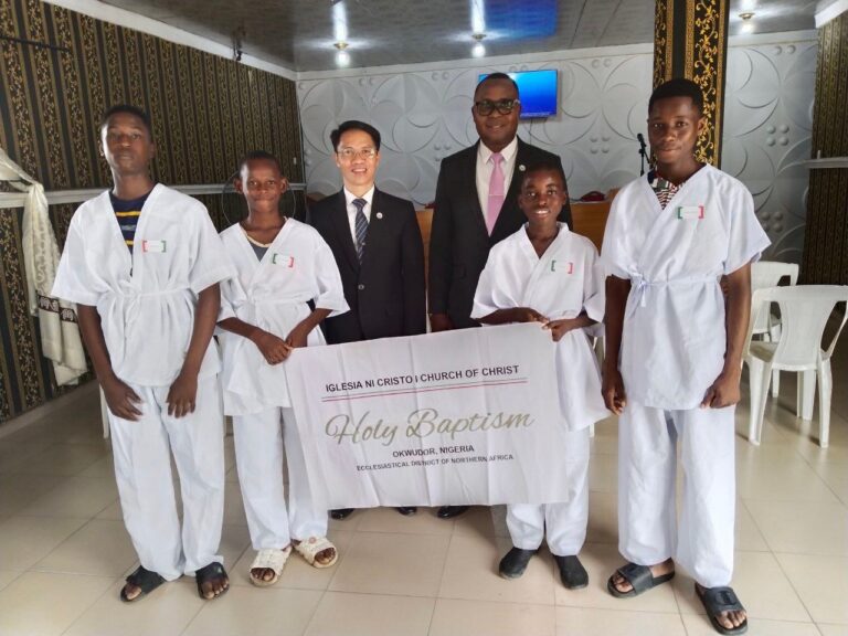 First baptism in Port Harcourt, Nigeria conducted