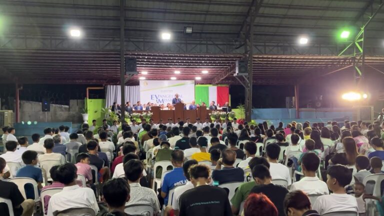 Congregations in Pampanga West unite in holding evangelical mission, Pasugo drive