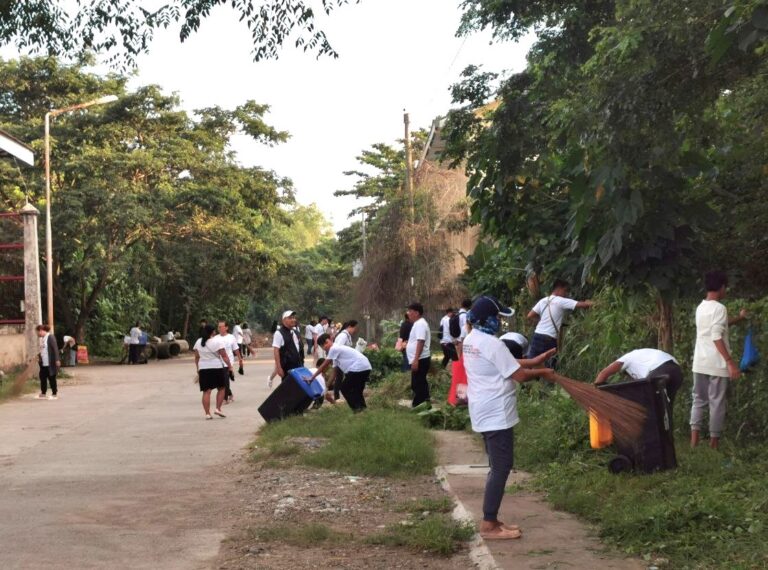Congregations in Zamboanga City unite for clean-up drive