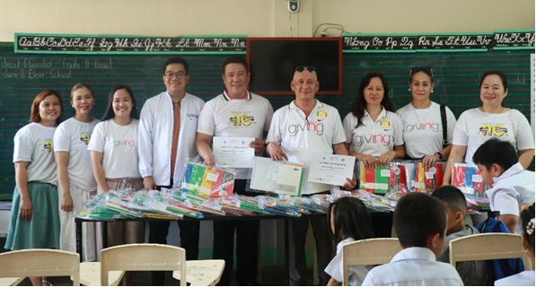 Iloilo South holds anniversary related-donation, tree planting