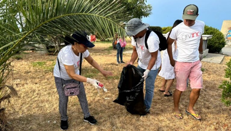 Genova brethren unite in coastal clean-up