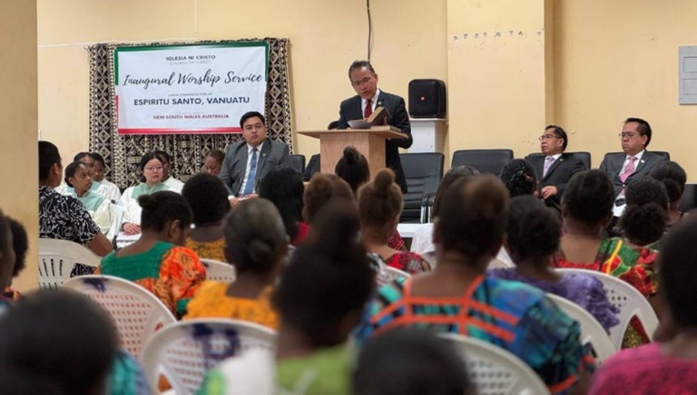 Local congregation, GWS rise in Santo, Vanuatu