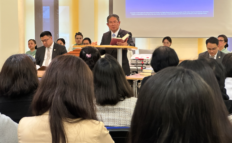Leck GWS, Germany holds first worship service
