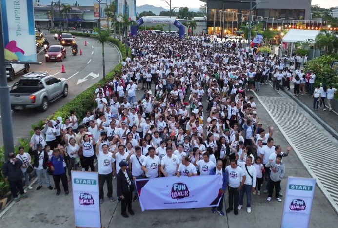 Brethren in the City of Smiles join Fun Walk