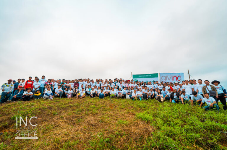 INC members in San Mariano unite for tree planting activity