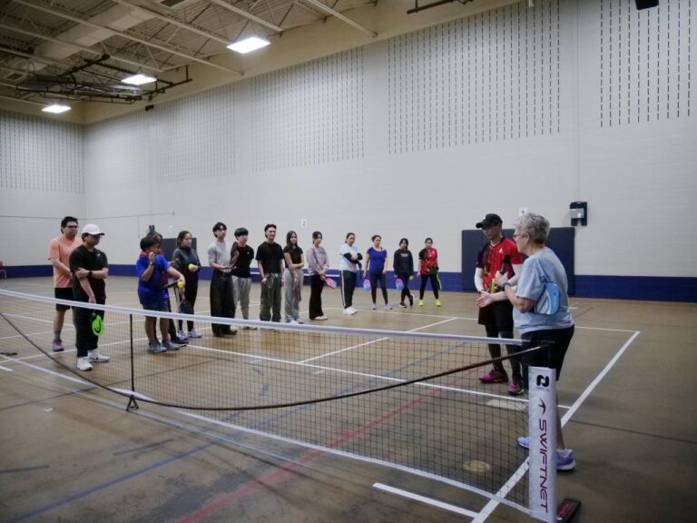 Chesterton brethren bond over sports clinic, pickleball games