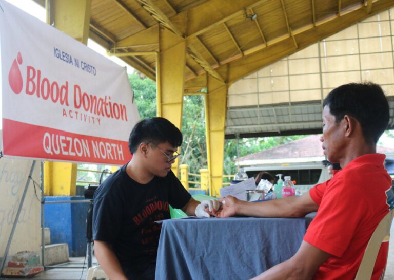Two districts in Quezon hold blood donations