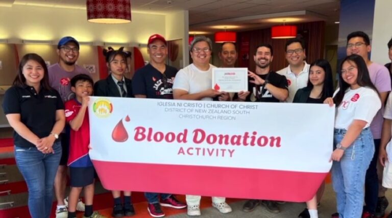 New Zealand South congregations, extension hold blood donation
