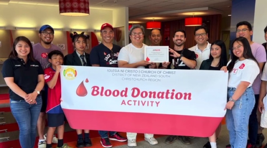 New Zealand South congregations, extension hold blood donation