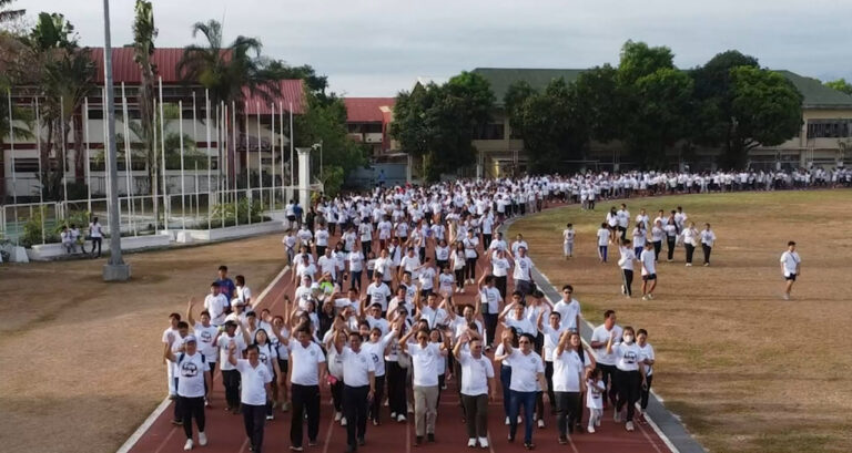 CFOs in Bataan, Paniqui districts host fitness activities
