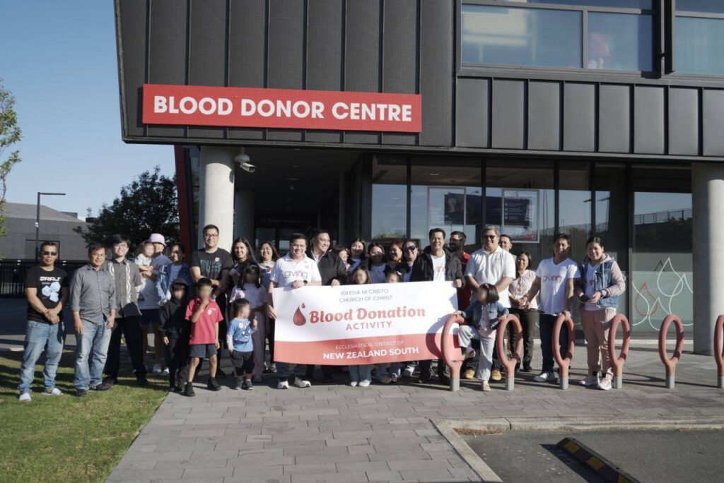 New Zealand South District conducts blood donation drive, New Zealand Blood Service, Christchurch, November 3, 2025.