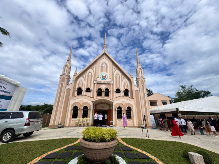 Sofronio Española new house of worship dedicated to God