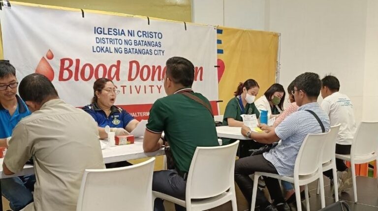 Blood donation in Batangas District yields over a hundred units
