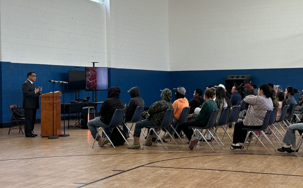 Three congregations in Central Valley District reach out to residents of Huron
