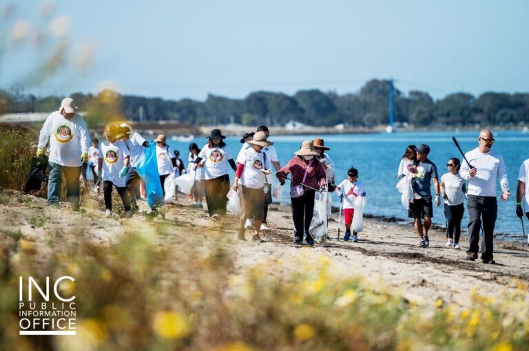 300 lbs of trash collected on Fiesta Island in Mission Bay