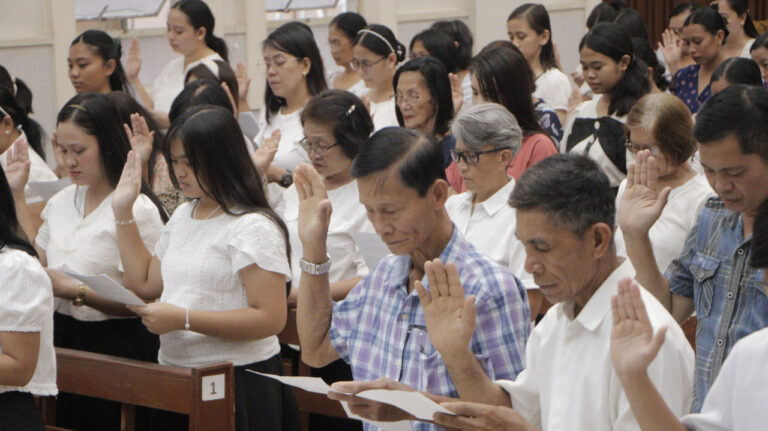 Hundreds of new officers in Batac City, Ilocos Norte District sworn in
