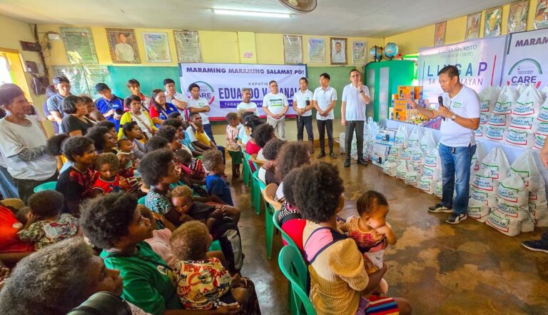INC extends aid to Manide Tribe in Camarines Norte