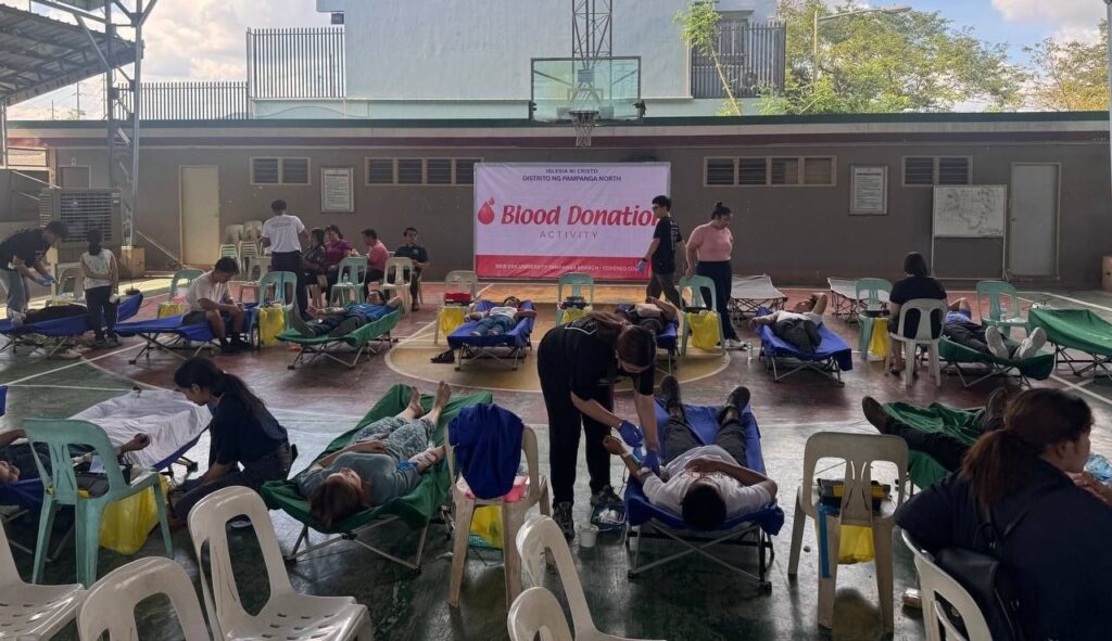 Pampanga North ‘do good to those in need’ through blood donation