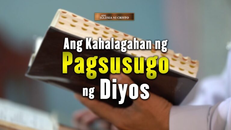 Ang kahalagahan ng pagsusugo ng Diyos