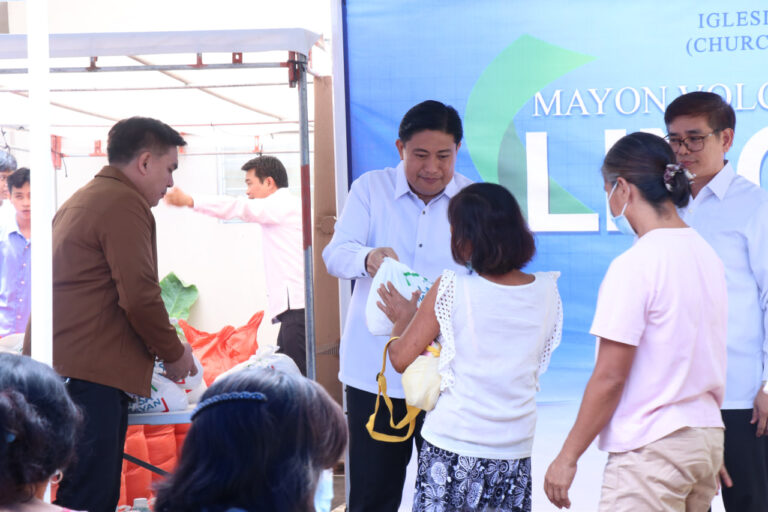 INC extends aid to Mayon Volcano eruption victims