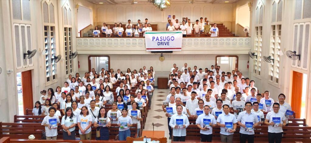 Quezon West brethren unite for district-wide Pasugo drive, evangelical missions