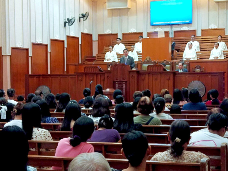 Rizal East brethren share faith to fellowmen