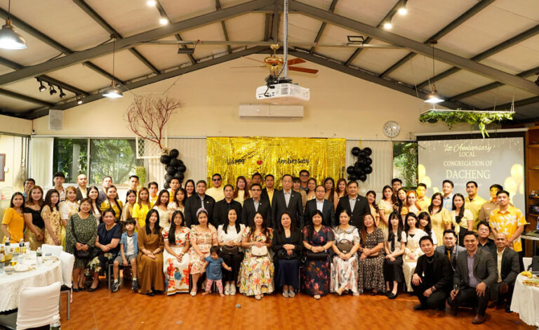 Dacheng Congregation turns one, holds musical event