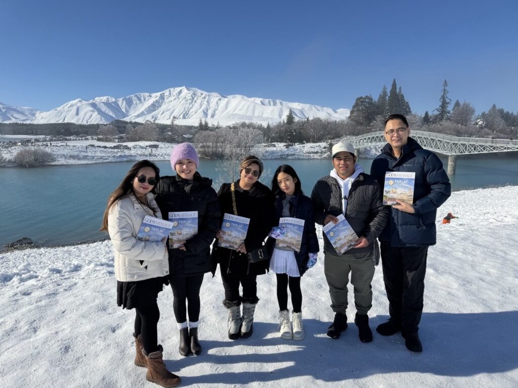 Brethren from Ashburton, NZ brave cold weather, share faithBrethren from Ashburton, NZ brave cold weather, share faith