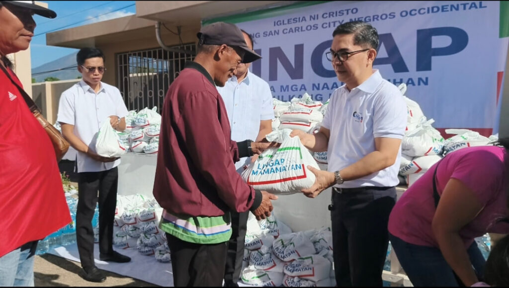 INC extends aid to Negrenses affected by Mt. Kanlaon eruption