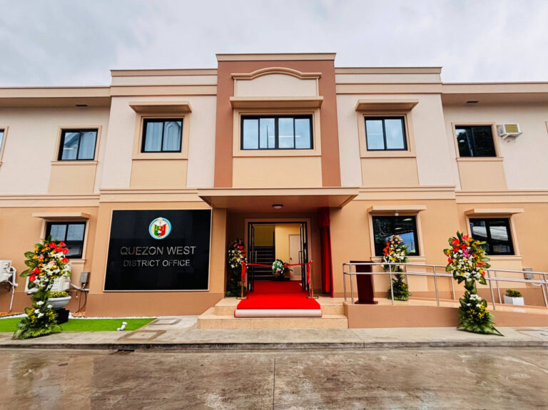 New office building of Quezon West District inaugurated