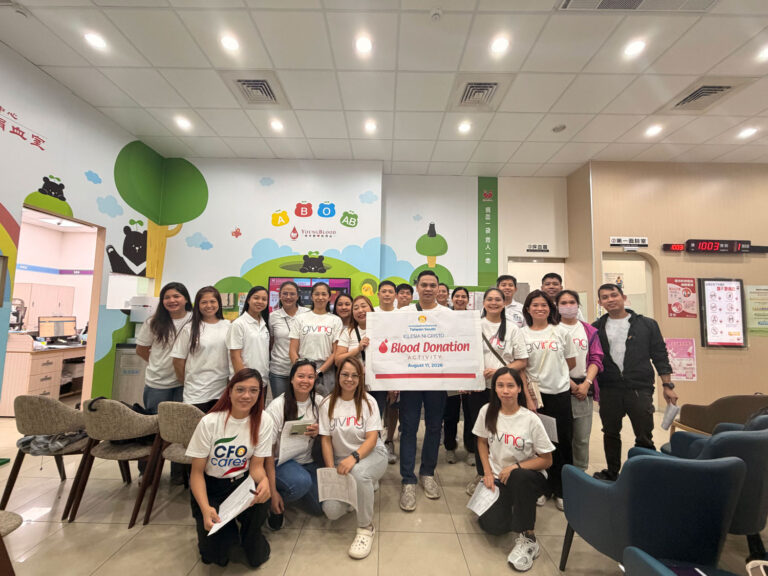 Taiwan South Buklod, KADIWA unite in blood donation; Binhi bond in games