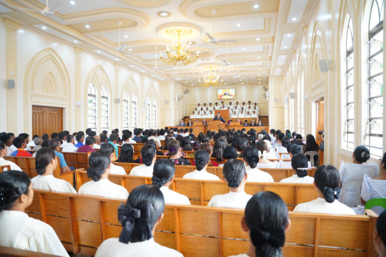 Lucbuan Congregation resumes worship service in renovated chapel