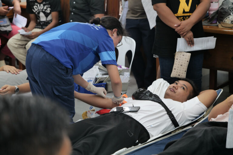 Urdaneta City, Pangasinan District holds blood donation drive