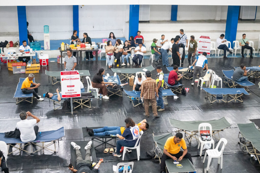 Candon City District helps fellowmen via blood donation