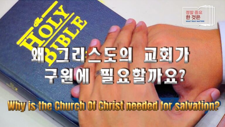 Why Is the Church of Christ Needed for Salvation?