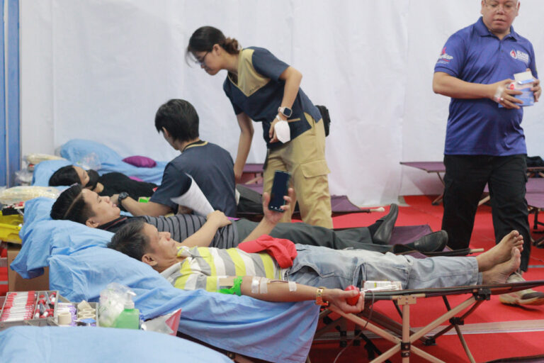 Quezon City District conducts blood donation drives