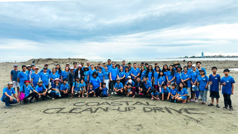 Paruddon brethren conducts coastal clean-up for 75th anniversary